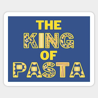 The king of pasta Sticker